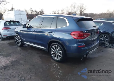 2018 BMW X3 xDrive30I z USA, uszkodzony, nr VIN 5UXTR9C53JLC77984